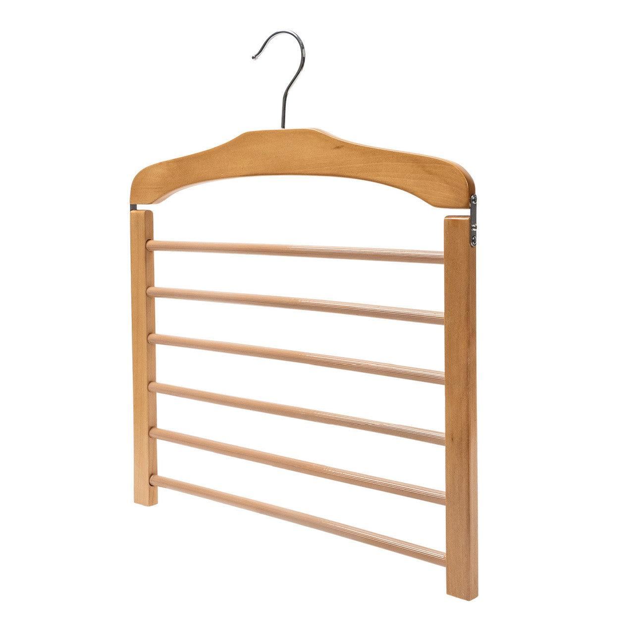 Pull Out Trouser Rack Closet Pants Hanger Slide Out Pants Storage Holder 9  Arms | eBay